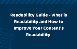 how to improve the readability of the content